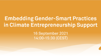 Gender-Smart Practices in Climate Entrepreneurship Support: Insights from an ecosystem workshop